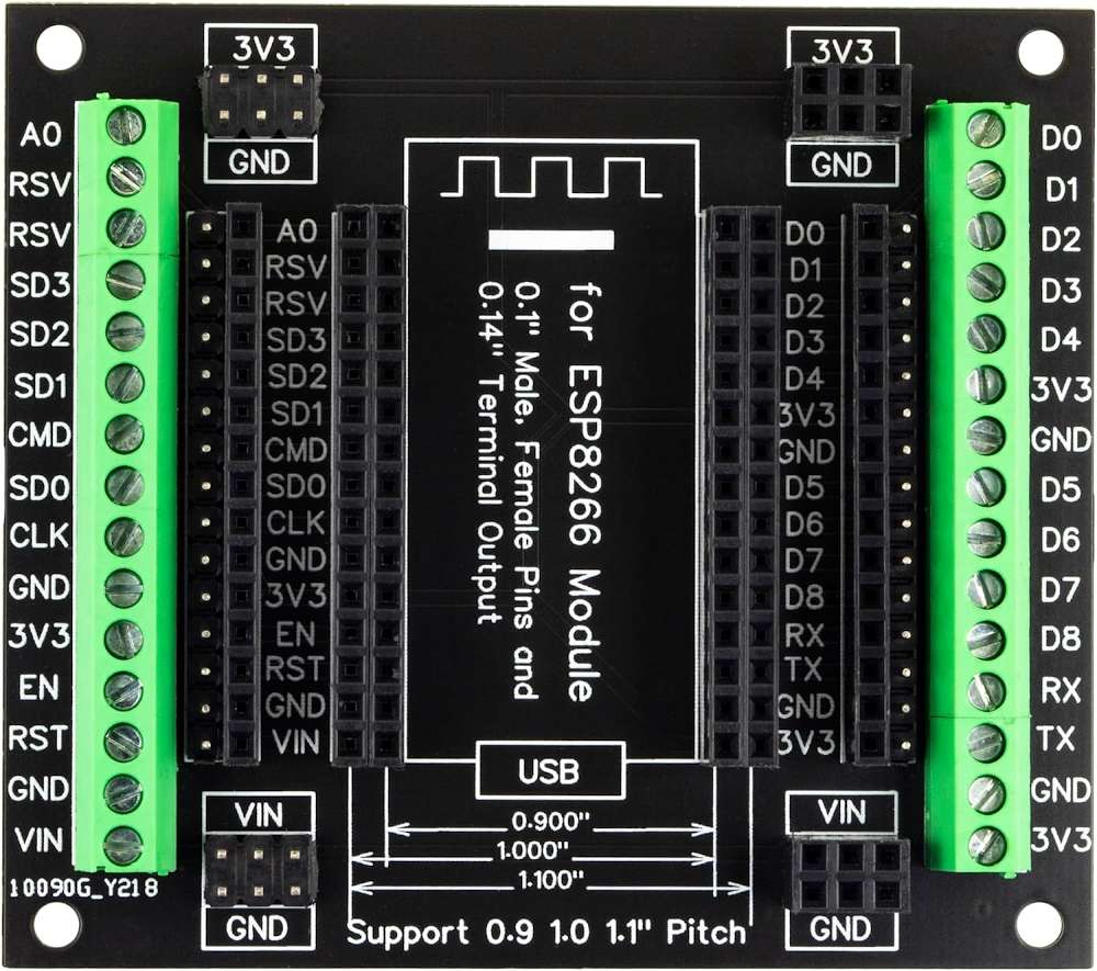 ESP8266 NodeMCU Super Breakout Board