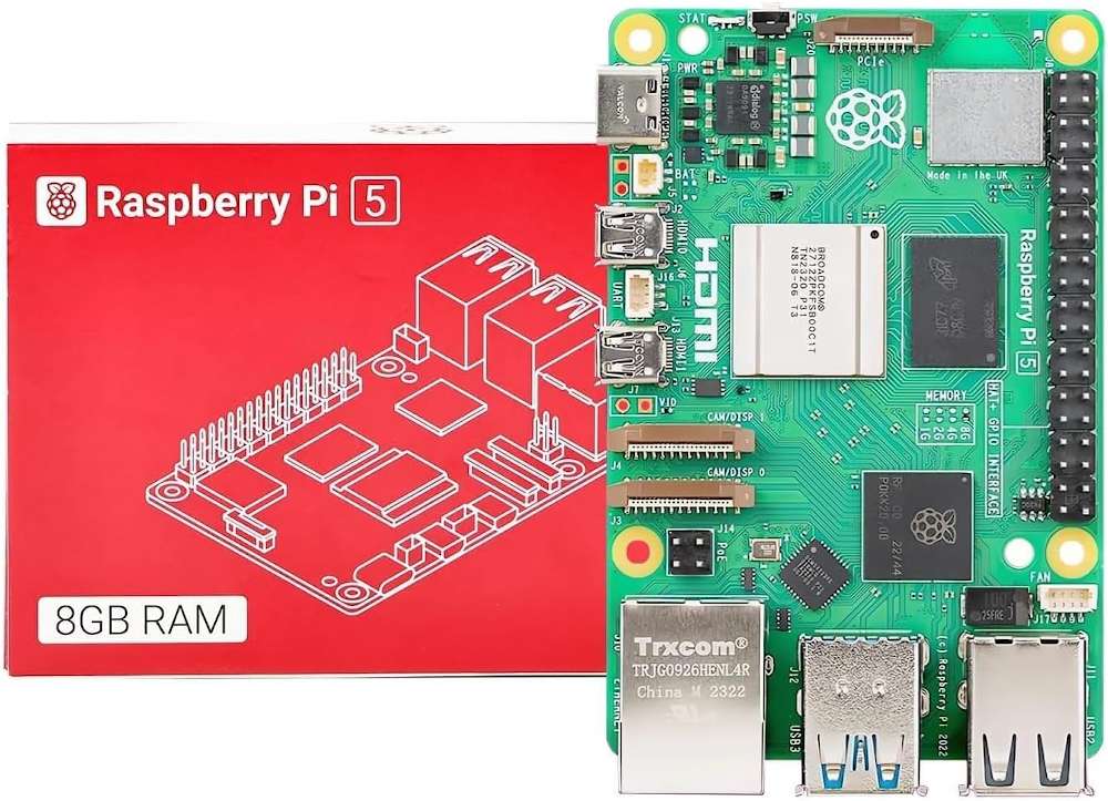 Raspberry Pi 5 Board (8GB RAM)