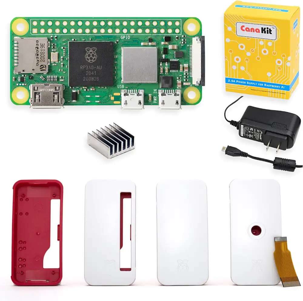 CanaKit Raspberry Pi Zero 2 W Basic Kit with Official Case