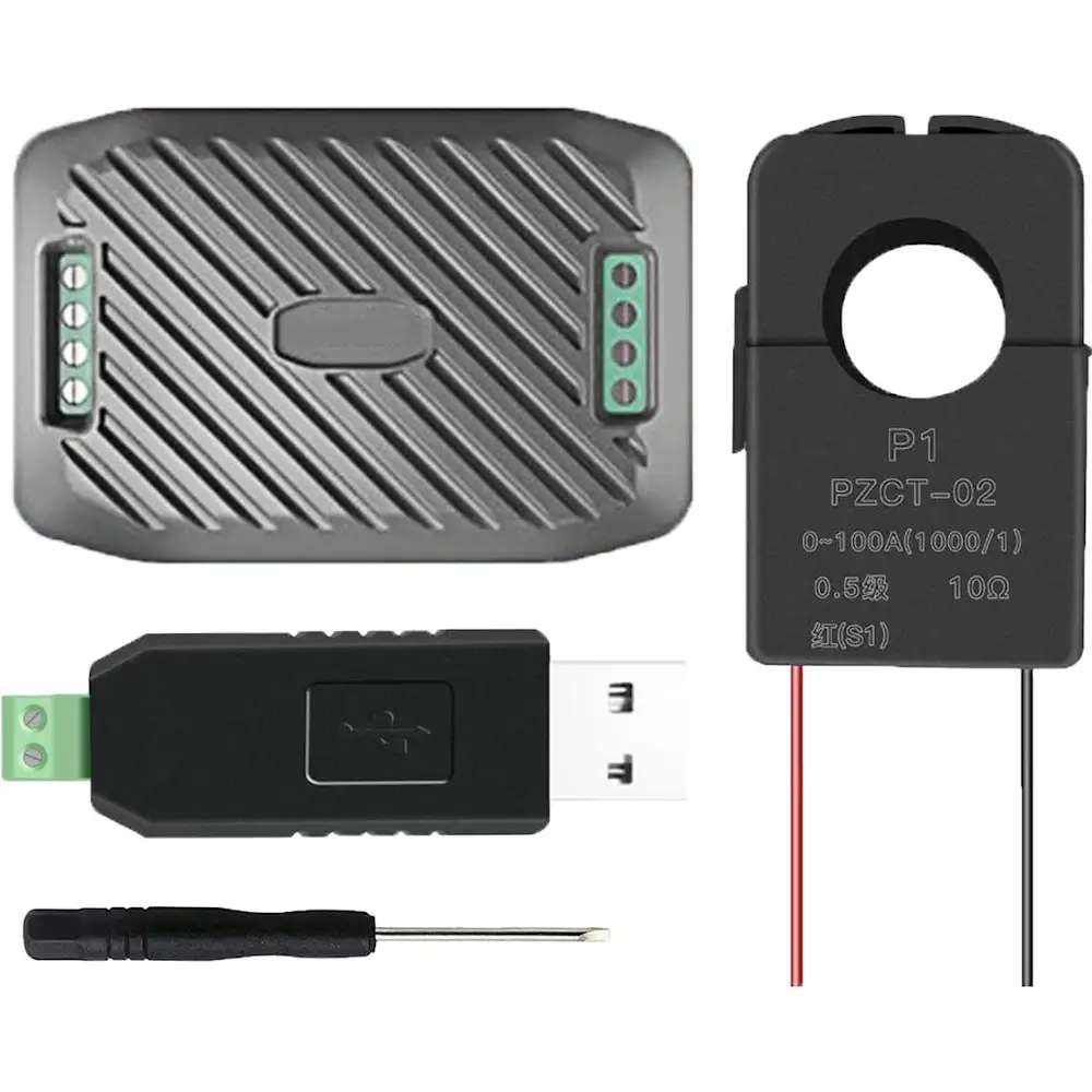 DKARDU PZEM-016 AC Voltage, Current, Power Consumption Module (PZEM-014 + CT + USB Adapter)