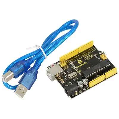 Keyestudio KS0001 Arduino UNO R3 ATmega328 Board with USB Cable