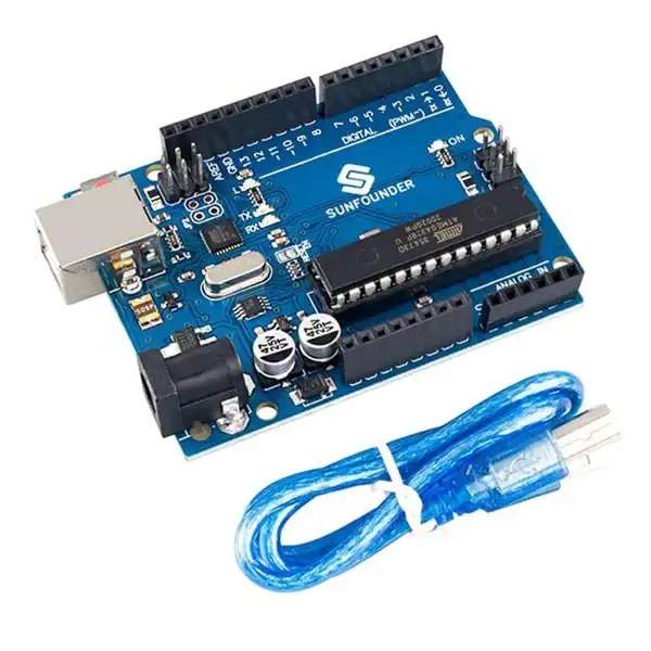 SunFounder UNO R3 ATmega328P Board with USB Cable