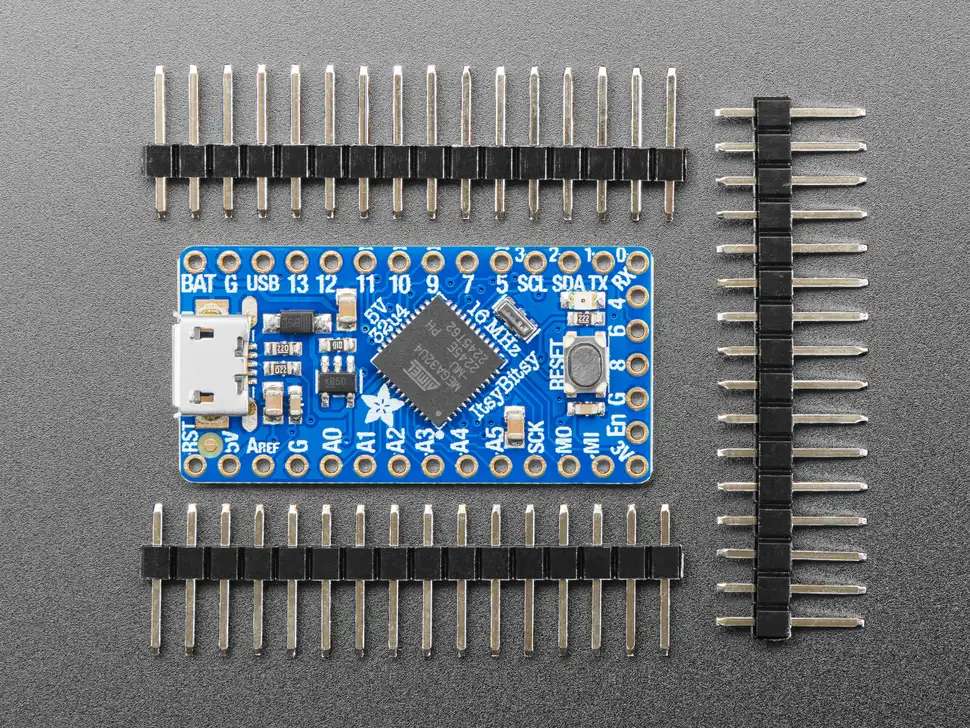 Adafruit 3677 ItsyBitsy ATmega32u4 - 5V 16MHz Microcontroller Board