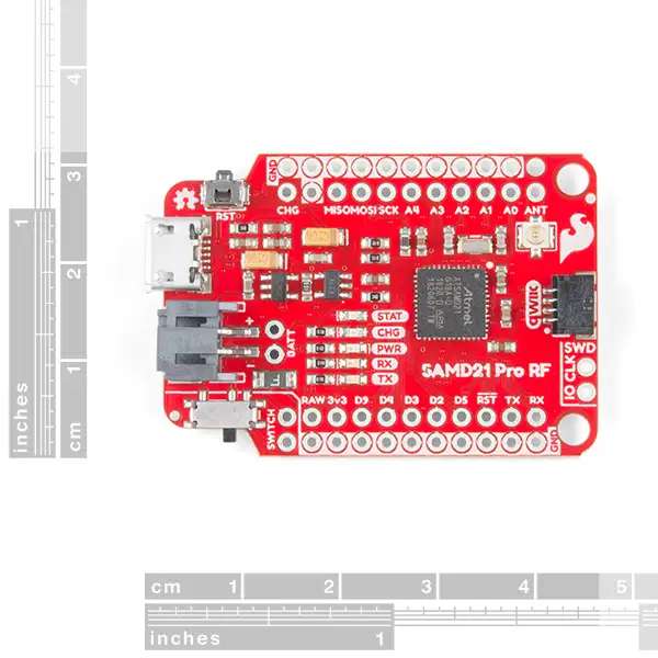 SparkFun WRL-15836 Pro RF - LoRa RFM95W 915MHz and SAMD21 Microcontroller Board