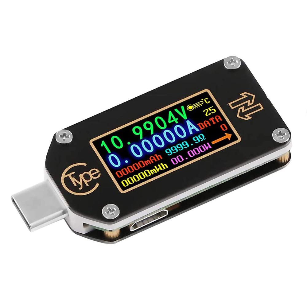 MakerHawk USB Power Meter, TC66 USB Tester Type C USB Voltage Meter and Current Tester