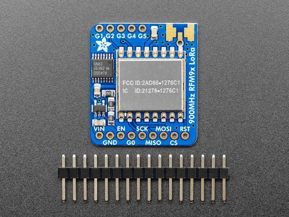 Adafruit 3072 RFM95W LoRa Radio Transceiver Breakout - 868/915MHz