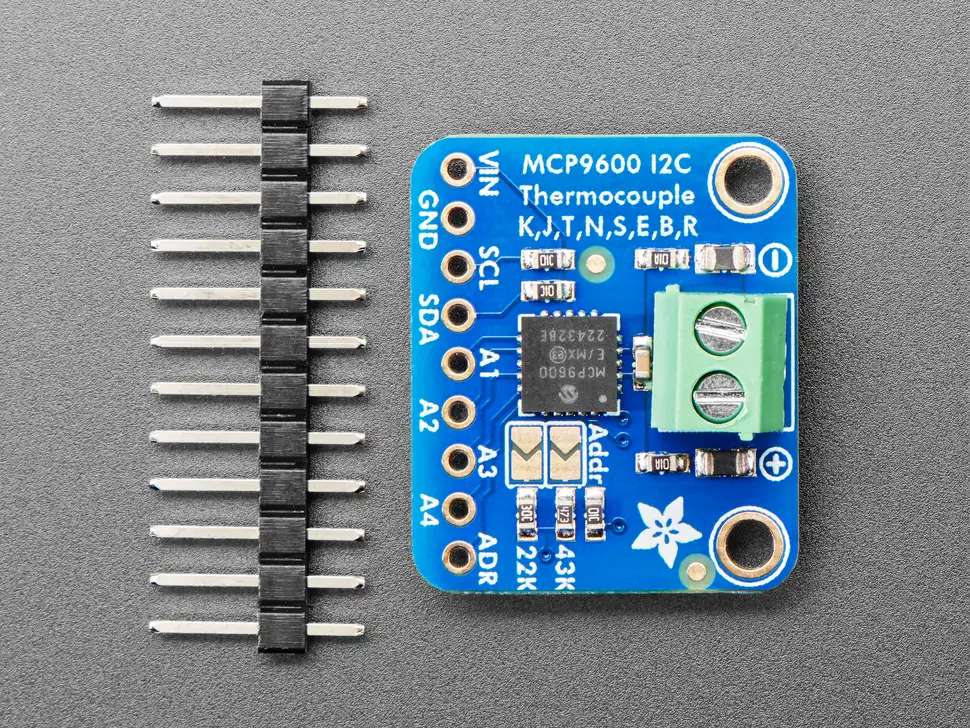 Adafruit 4101 MCP9600 Thermocouple Amplifier Module - STEMMA QT / Qwiic