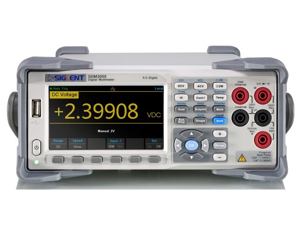 Siglent Technologies SDM3055-SC 5.5 Digit Digital Multimeter DMM with Scanner Card SC1016