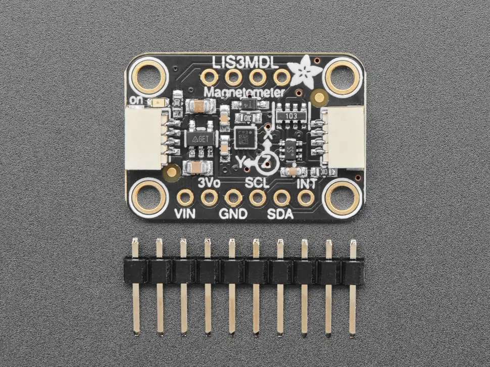 Adafruit 4479 LIS3MDL Triple-axis Micro Magnetometer QT / Qwiic