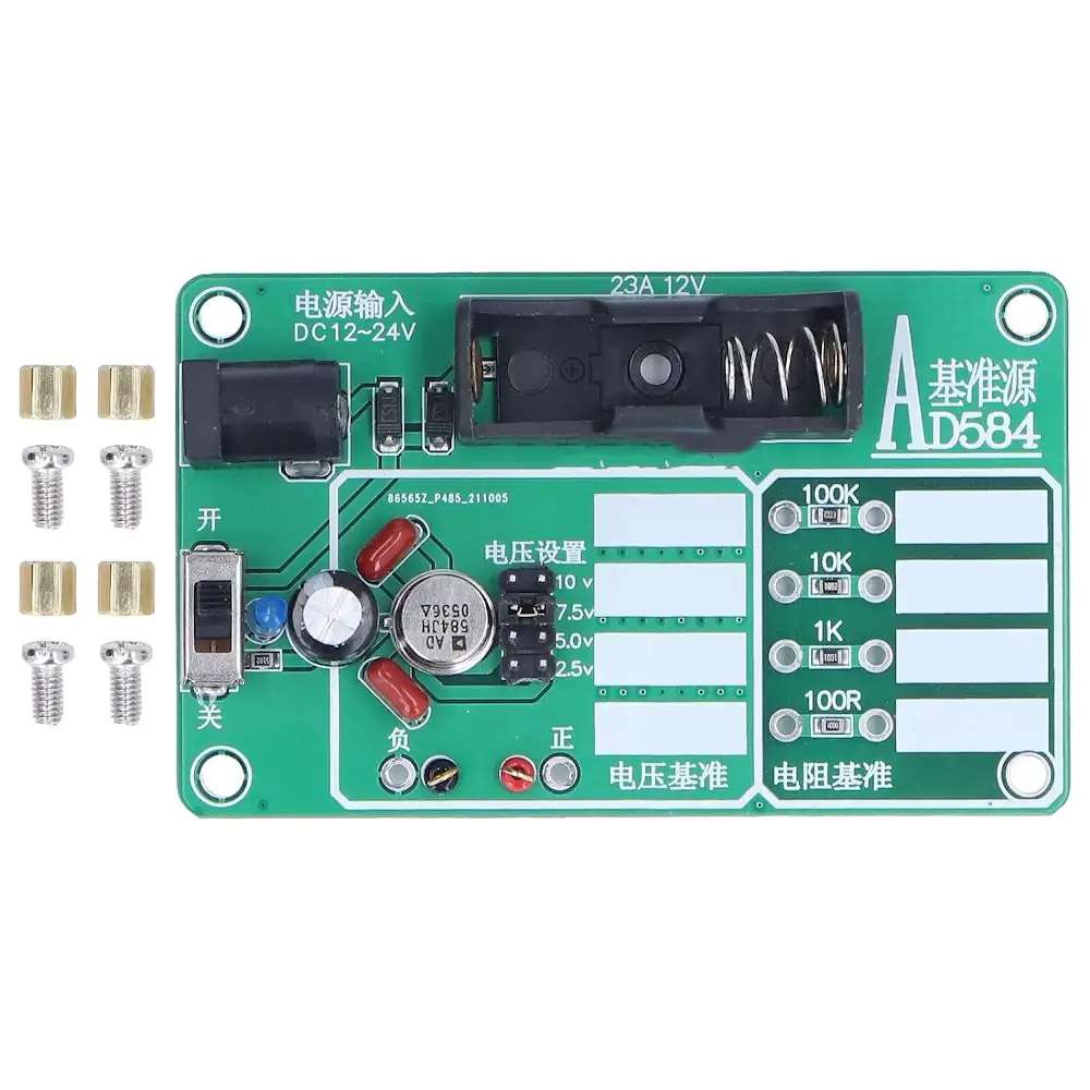 Hilitand AD584KH High Precision 4-Channel 2.5V/5V/7.5V/10V Voltage Reference Module