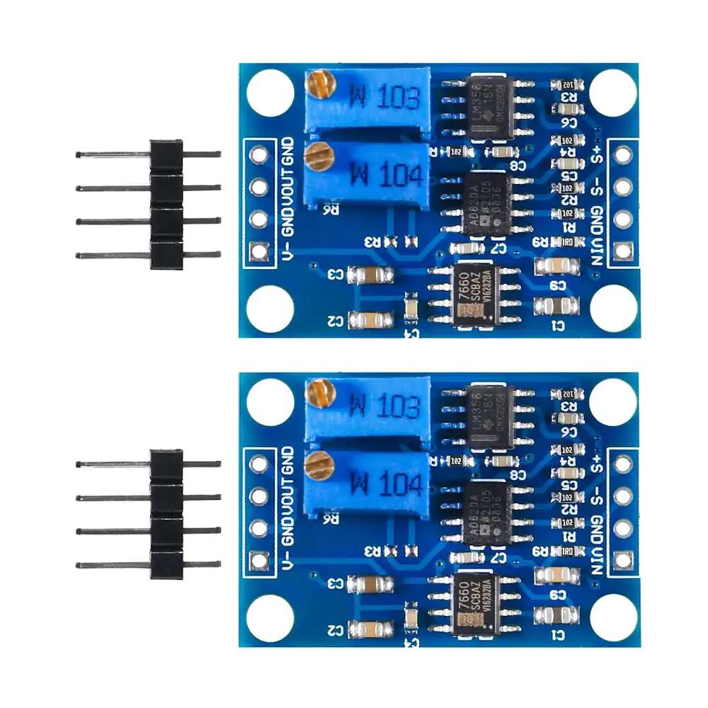 ACEIRMC AD620 Instrumentation Amplifier Module 3V-12V DC (3PCS)