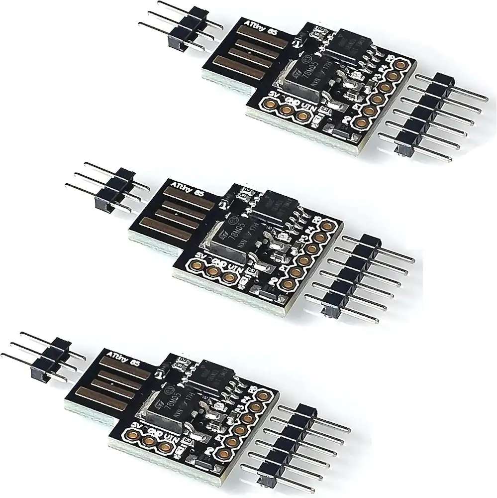 WWZMDiB Digispark ATtiny85 (USB Type-A) Microcontroller Board (3PCS)