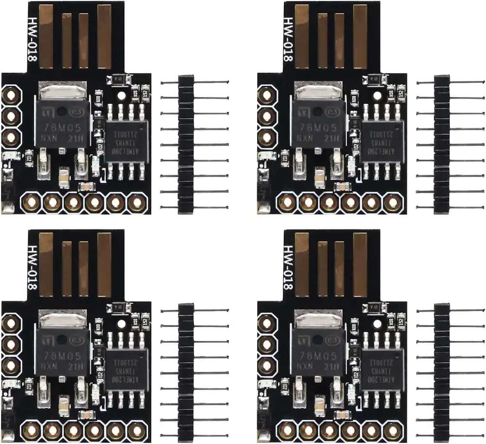 Ditao Digispark ATtiny85 (USB Type-A) Microcontroller Board (4PCS)