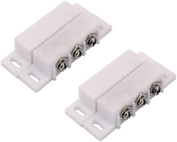 TAKHRWOD 31B NC/NO Magnetic Reed Switch White (2PCS)