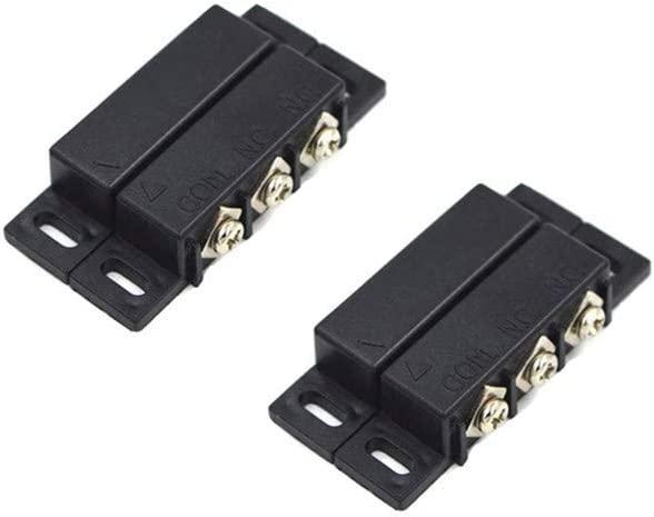 TAKHRWOD 31B NC/NO Magnetic Reed Switch Black (2PCS)