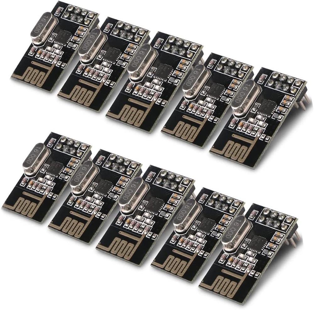 MakerFocus NRF24L01+ 2.4GHz Wireless RF Transceiver Module (10PCS)