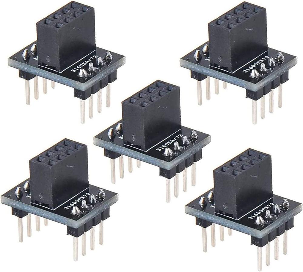 MakerFocus NRF24L01+ ESP8266 ESP-01 BB-ADTR Adapter (5PCS)