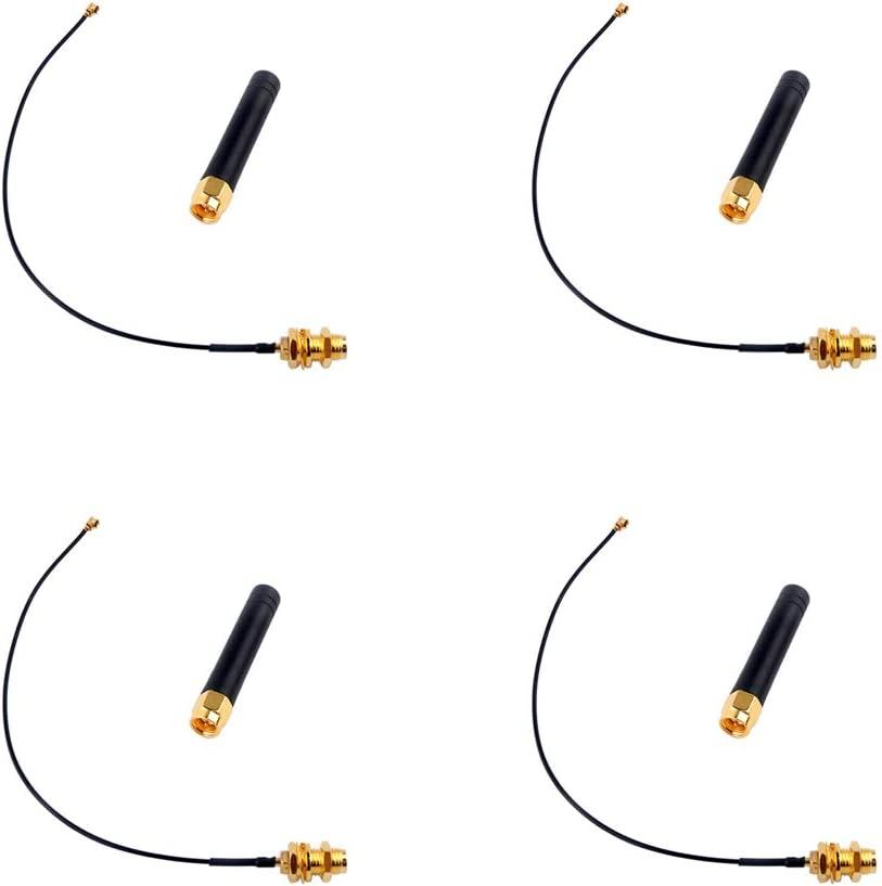 NEXTION LoRa Antenna Pigtail 915MHz 2dBi U.FL IPEX to SMA Connector (4PCS)