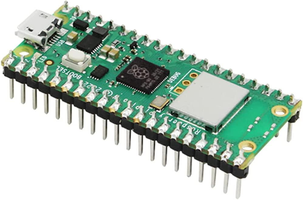 Raspberry Pi Pico W RP2040 Microcontroller Board with Pre-soldered Header