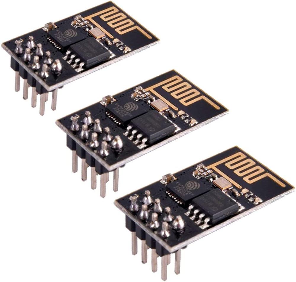 HiLetgo ESP8266 ESP-01 Serial WiFi Wireless Transceiver Module (3PCS)