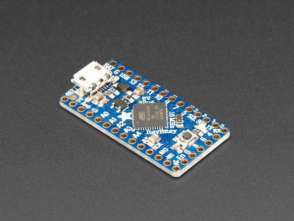 Adafruit 3677 ItsyBitsy ATmega32u4 - 5V 16MHz Microcontroller Board