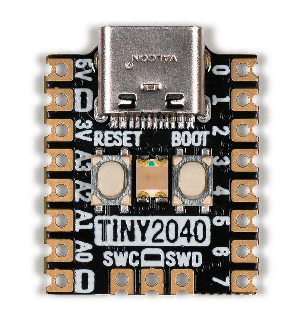 Pimoroni PIM558 Tiny 2040 8MB Flash Microcontroller Board