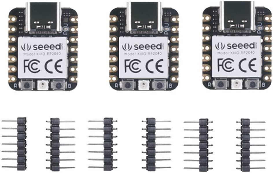 Seeed Studio XIAO RP2040 Microcontroller Board (3PCS)