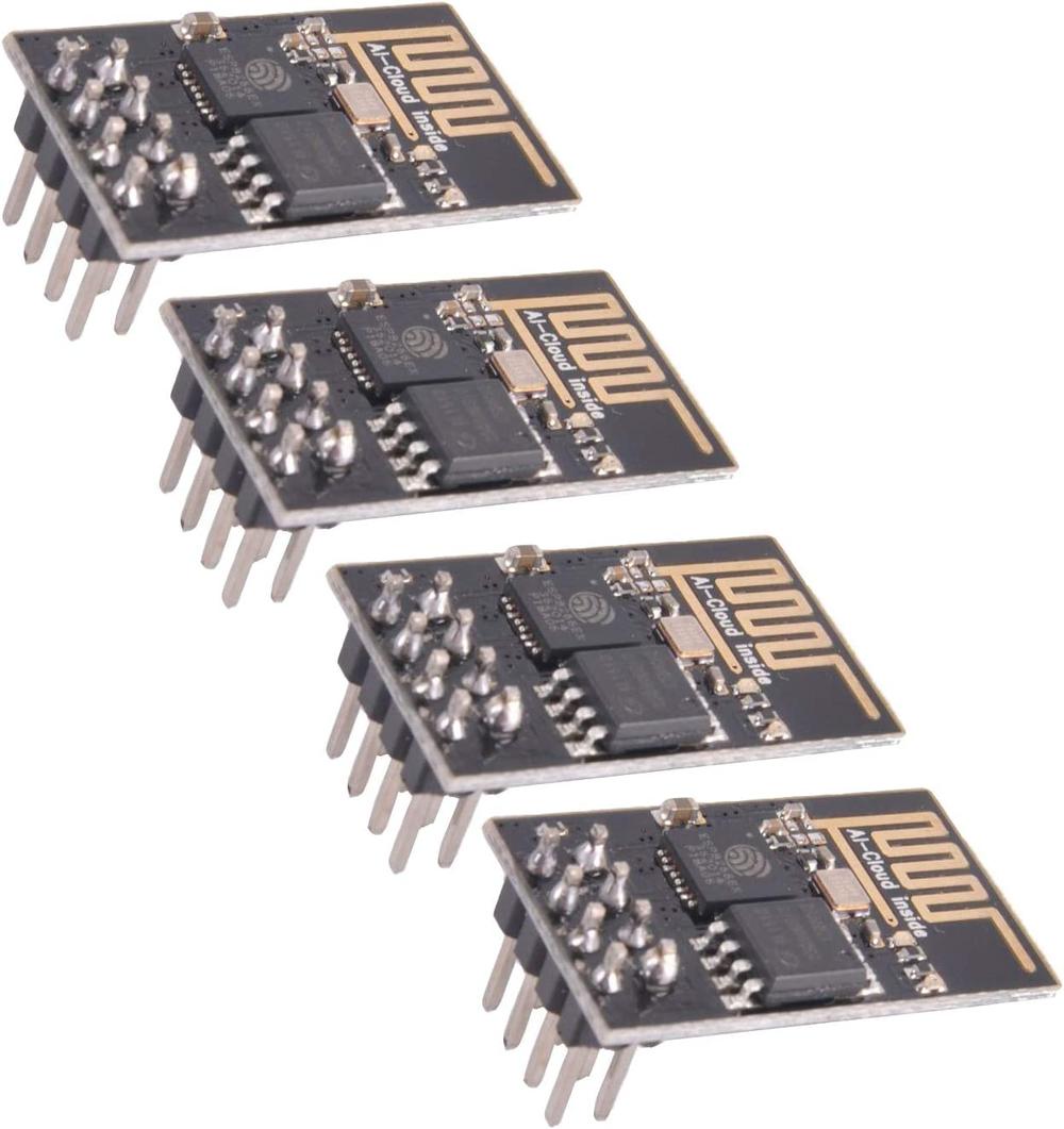 Makerfocus ESP8266 ESP-01 Serial Wireless Wifi Transceiver Module (4PCS)