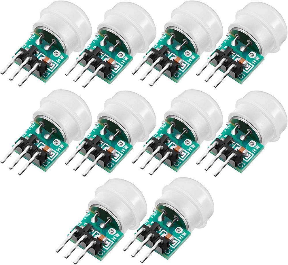 Weewooday AM312 Pyroelectric PIR Motion Sensor Module (10PCS)