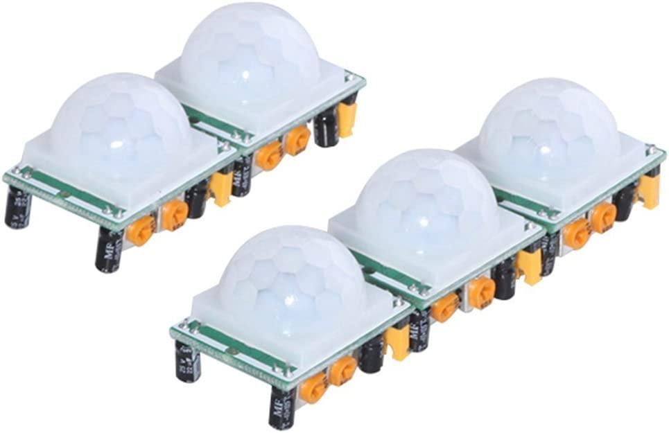 DIYmall HC-SR501 Pyroelectric PIR Motion Sensor Module (5PCS)