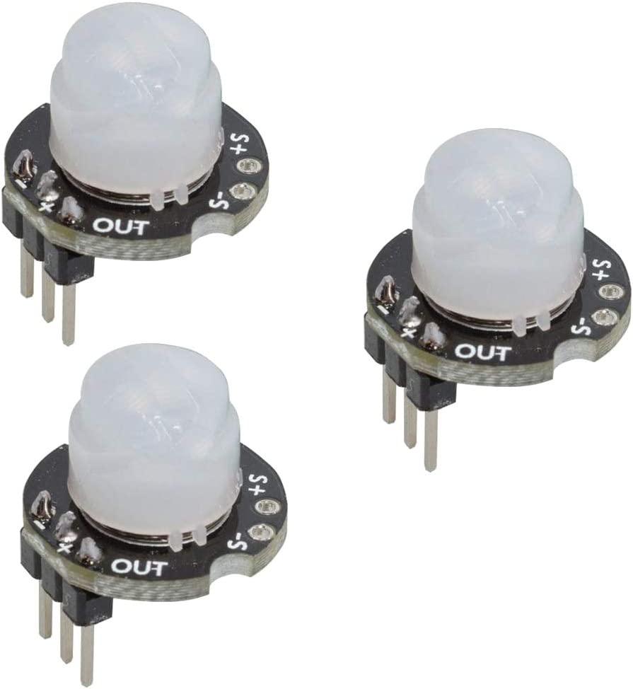 HiLetgo MH-SR602 PIR Motion Sensor Module (3PCS)