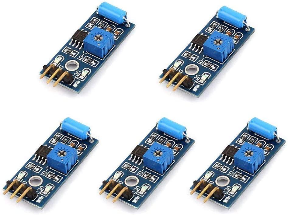 HiLetgo SW-420 Vibration Switch Sensor Module (5PCS)