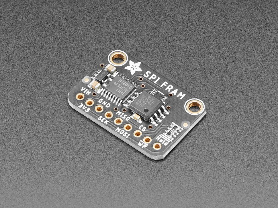 Adafruit 4719 MB85RS4MT 4Mbit SPI Non-Volatile FRAM Breakout - 4 Mbit / 512 KBytes