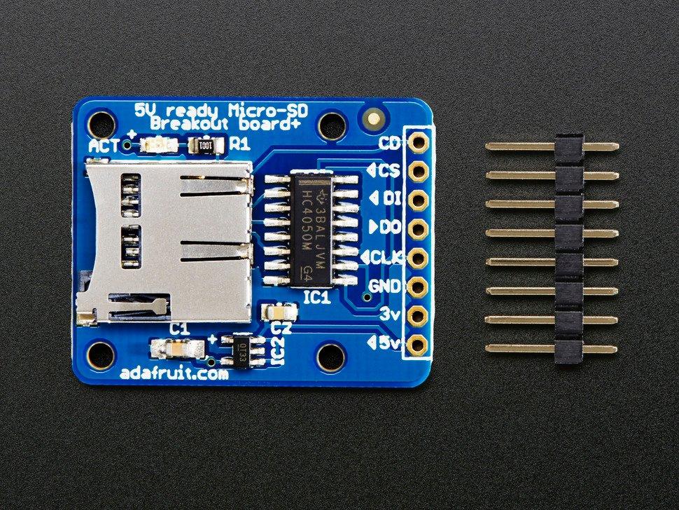 Adafruit 254 MicroSD Card Breakout Board