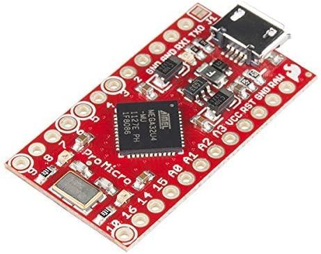 SparkFun DEV-12640 Pro Micro - 3.3V/8MHz ATmega32U4 Microcontroller Board