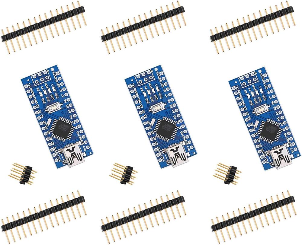 ELEGOO Nano ATmega328P Microcontroller Board (3PCS)