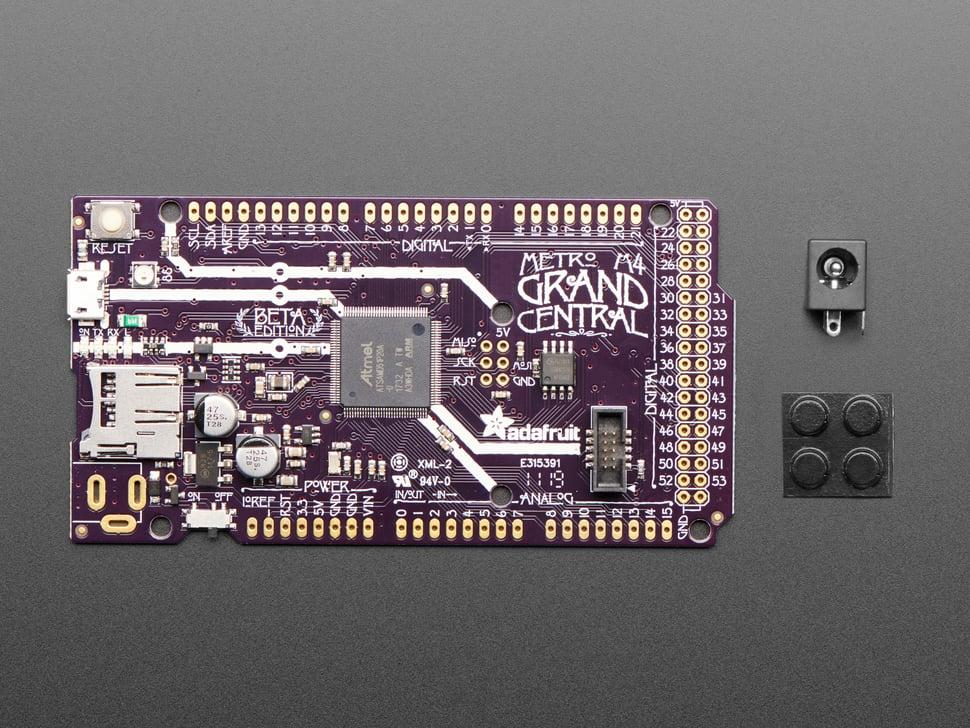 Adafruit 4084 Grand Central M4 Express SAMD51 Microcontroller Board - Without Headers