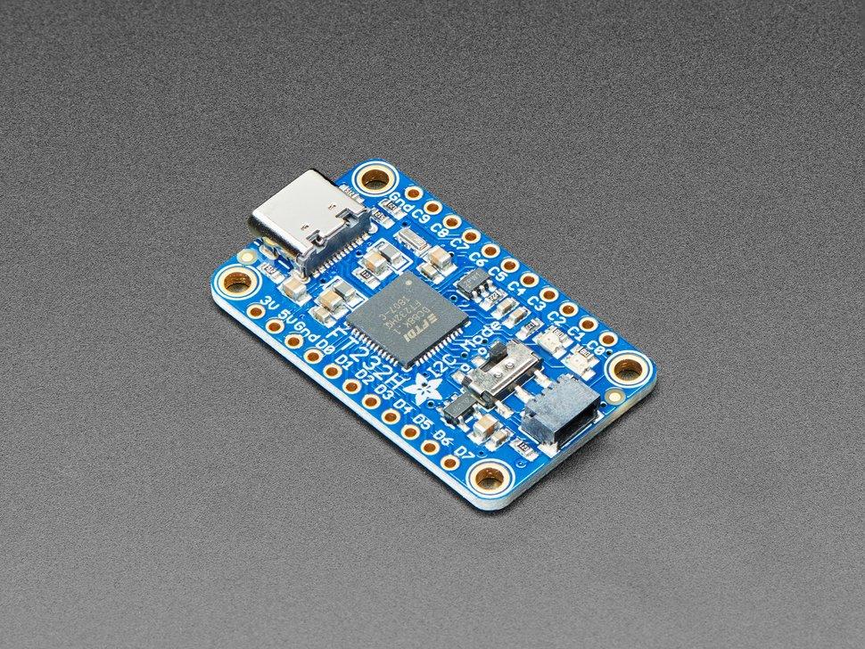 Adafruit 2264 FT232H Breakout - General Purpose USB to GPIO, SPI, I2C - USB-C and Stemma QT