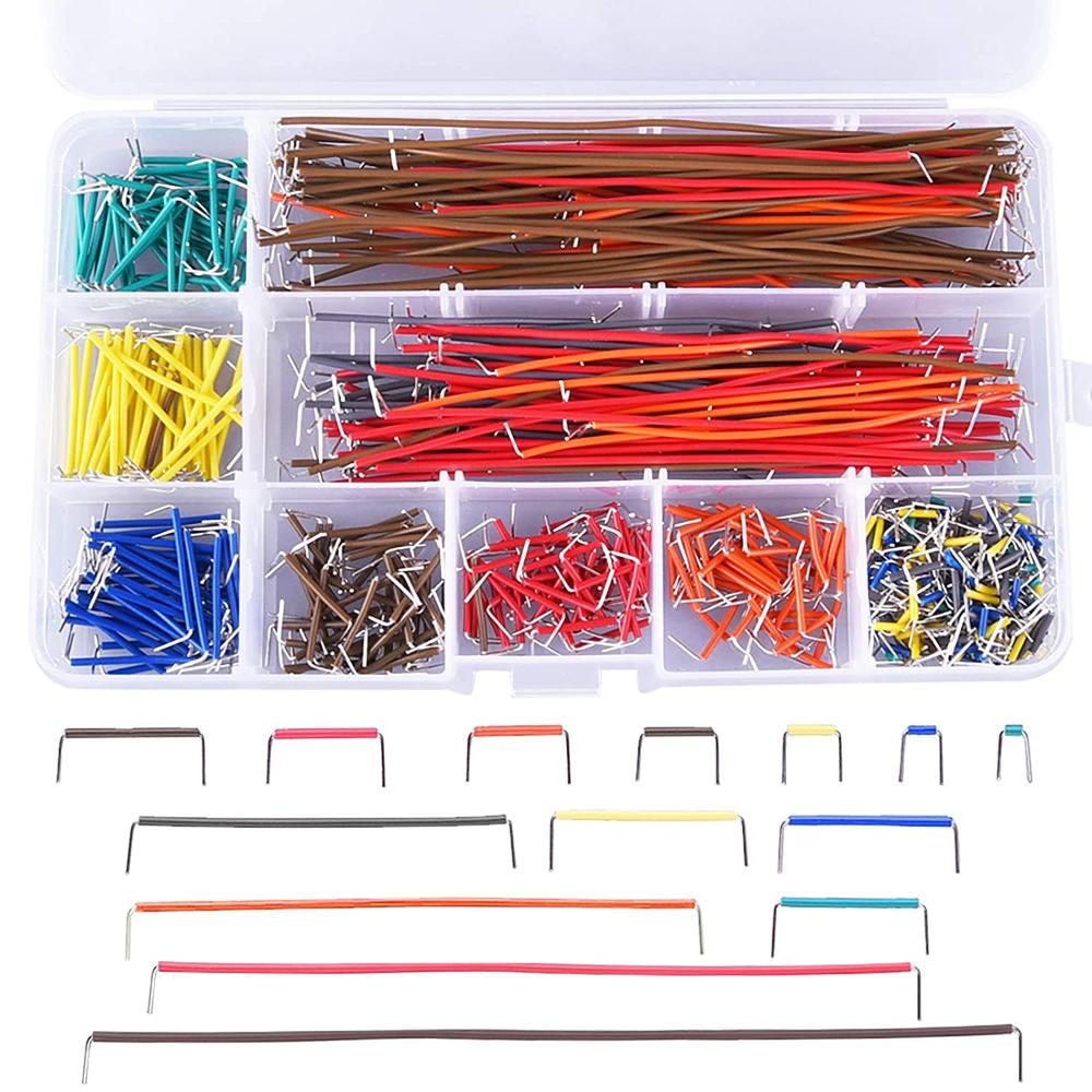 AUSTOR Assorted Preformed Breadboard Jumper Wire with Box (14 Lengths, 560PCS)