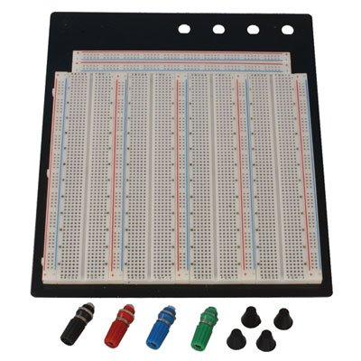 Jameco Valuepro BB-4T7D 3220-Point Solderless Breadboard