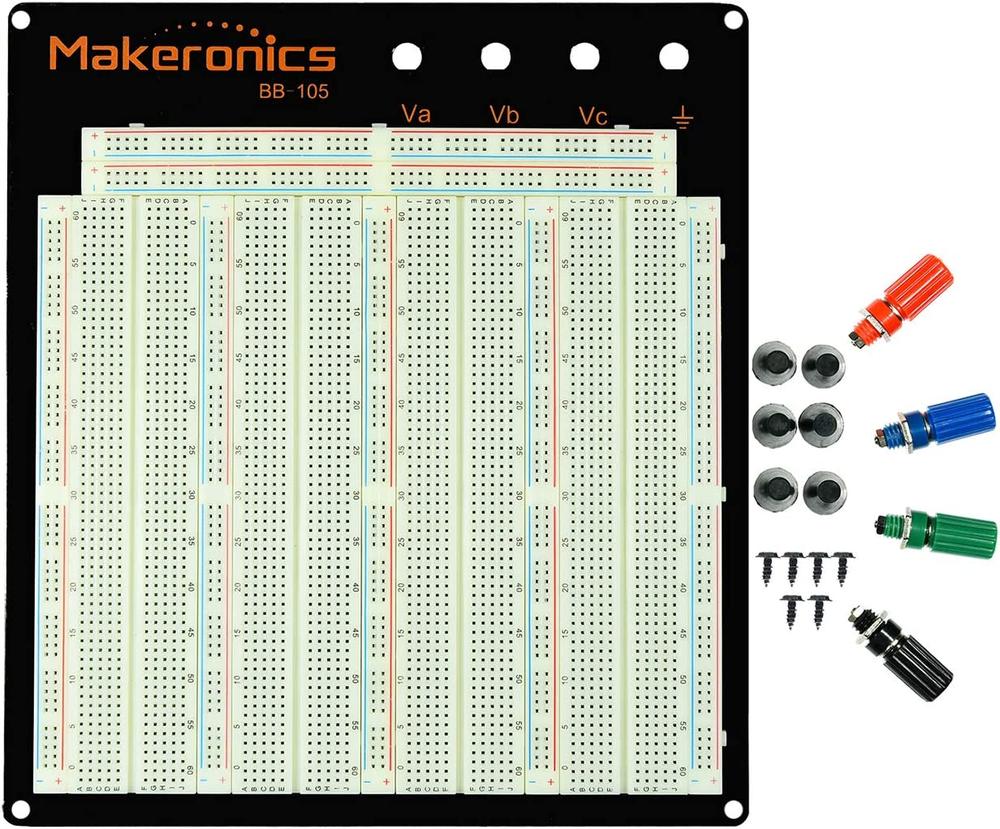 Makeronics 3220-Point Solderless Breadboard