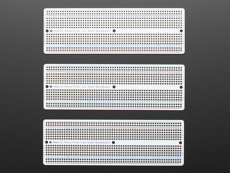 Adafruit 590 Perma-Proto Full Solderable Breadboard