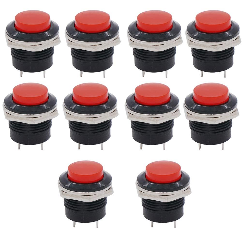 Twidec Momentary Push Button Switch SPST (10PCS)