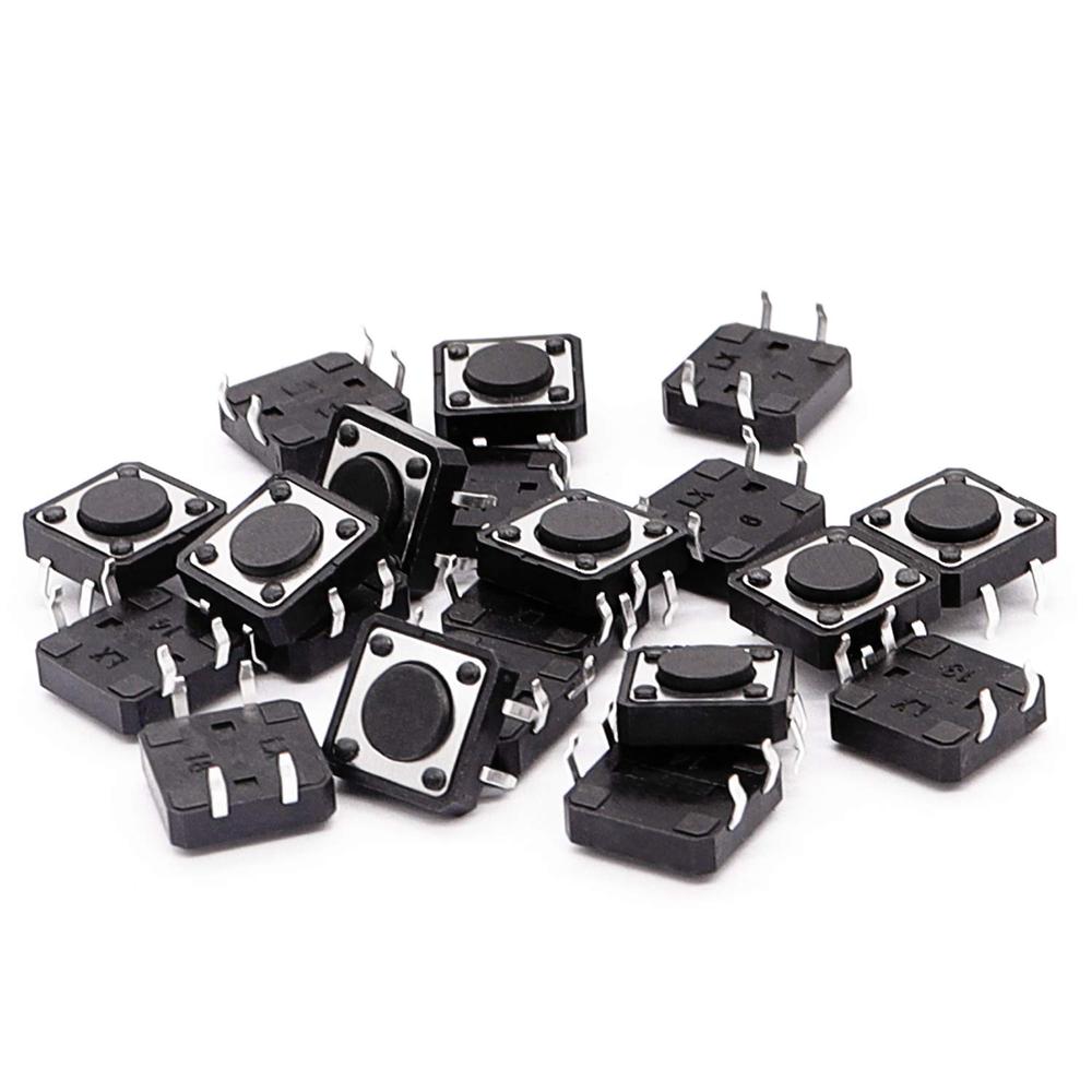 TWTADE PCB Momentary Tactile Tact Push Button Switch DIP (20PCS)