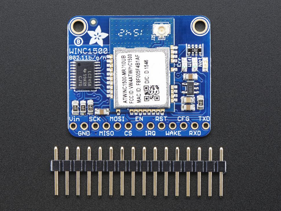 Adafruit 3060 ATWINC1500 WiFi Breakout with uFL Connector - fw 19.4.4