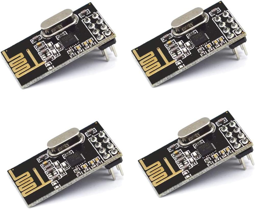 HiLetgo NRF24L01+ 2.4GHz Wireless Transceiver Module (4PCS)