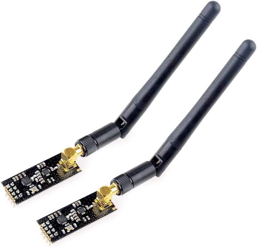 HiLetgo 2.4GHz NRF24L01+PA+LNA Wireless RF Transceiver (2PCS)