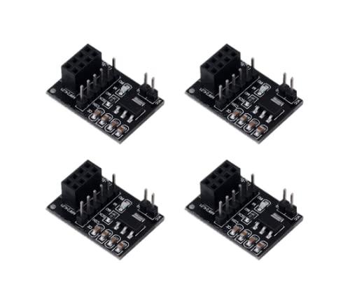 10Gtek# On-Board 3.3V 8Pin NRF24L01+ Wireless Module Breakout Adapter Regulator (4PCS)