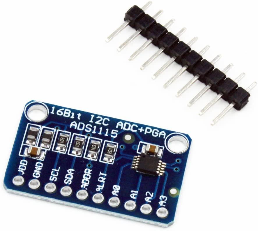 HiLetgo ADS1115 16-Bit 4 Channel I2C ADC