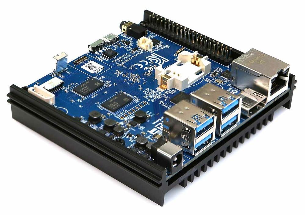 Hardkernel ODROID N2+ 4GB RAM Single Board Computer SBC - Includes 12v power supply